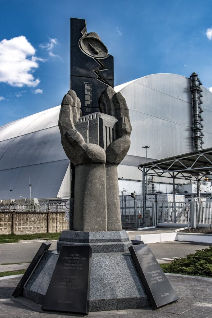 monument in chernobyl
